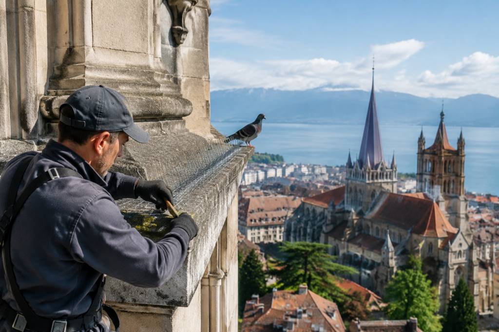 Pourquoi faire appel à une entreprise de dépigeonnage à lausanne ?